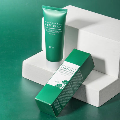 Centella Deep Cleaning Foam Facial Cleanser – Moisturizing &amp; Nourishing
