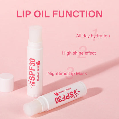 Juicy Peach Lip Balm Set

4/8/12pcs | Lasting Nourishment &amp; Moisture | Daily Care for Men &amp; Women