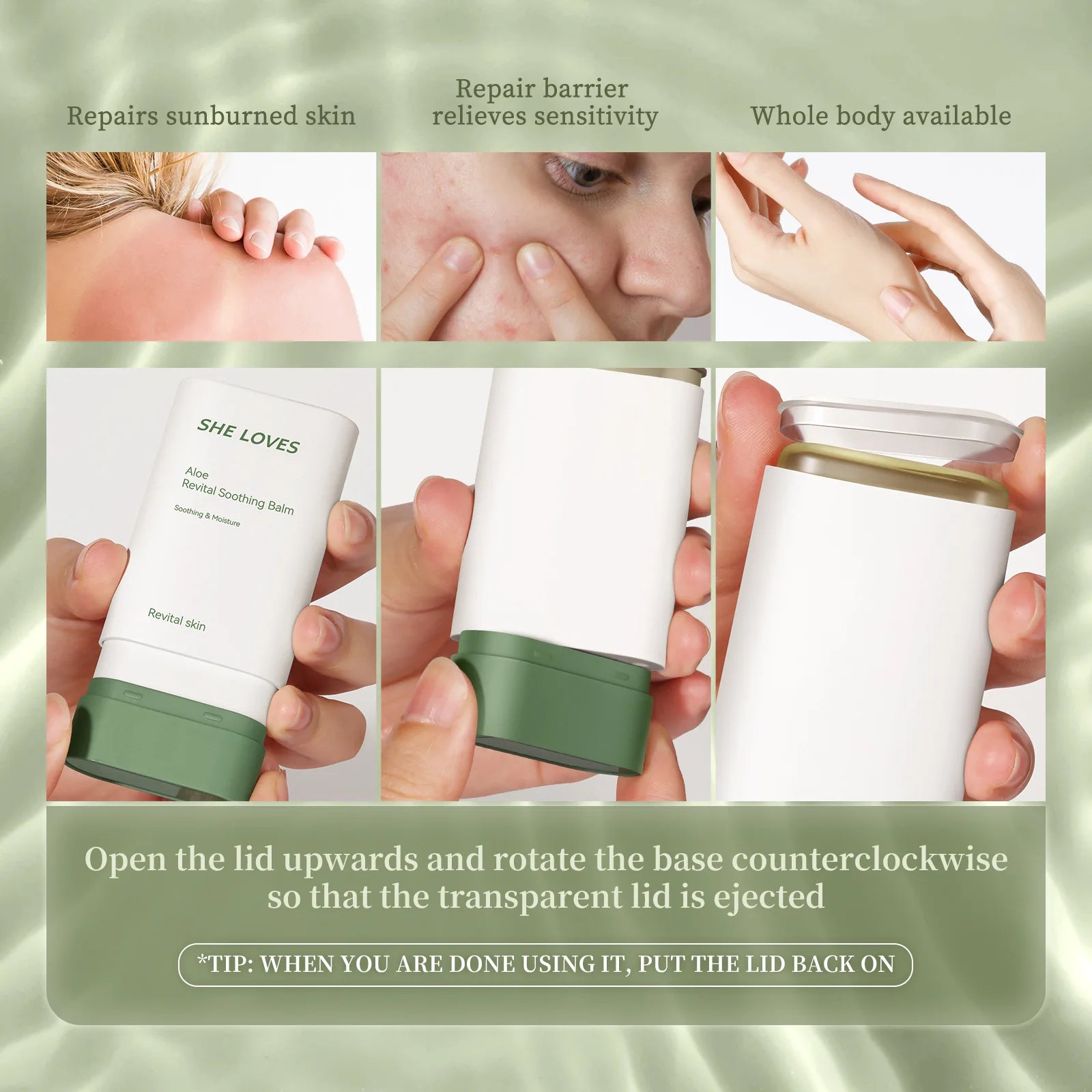 AloeCalm Revitalizing After-Sun Gel Cream
