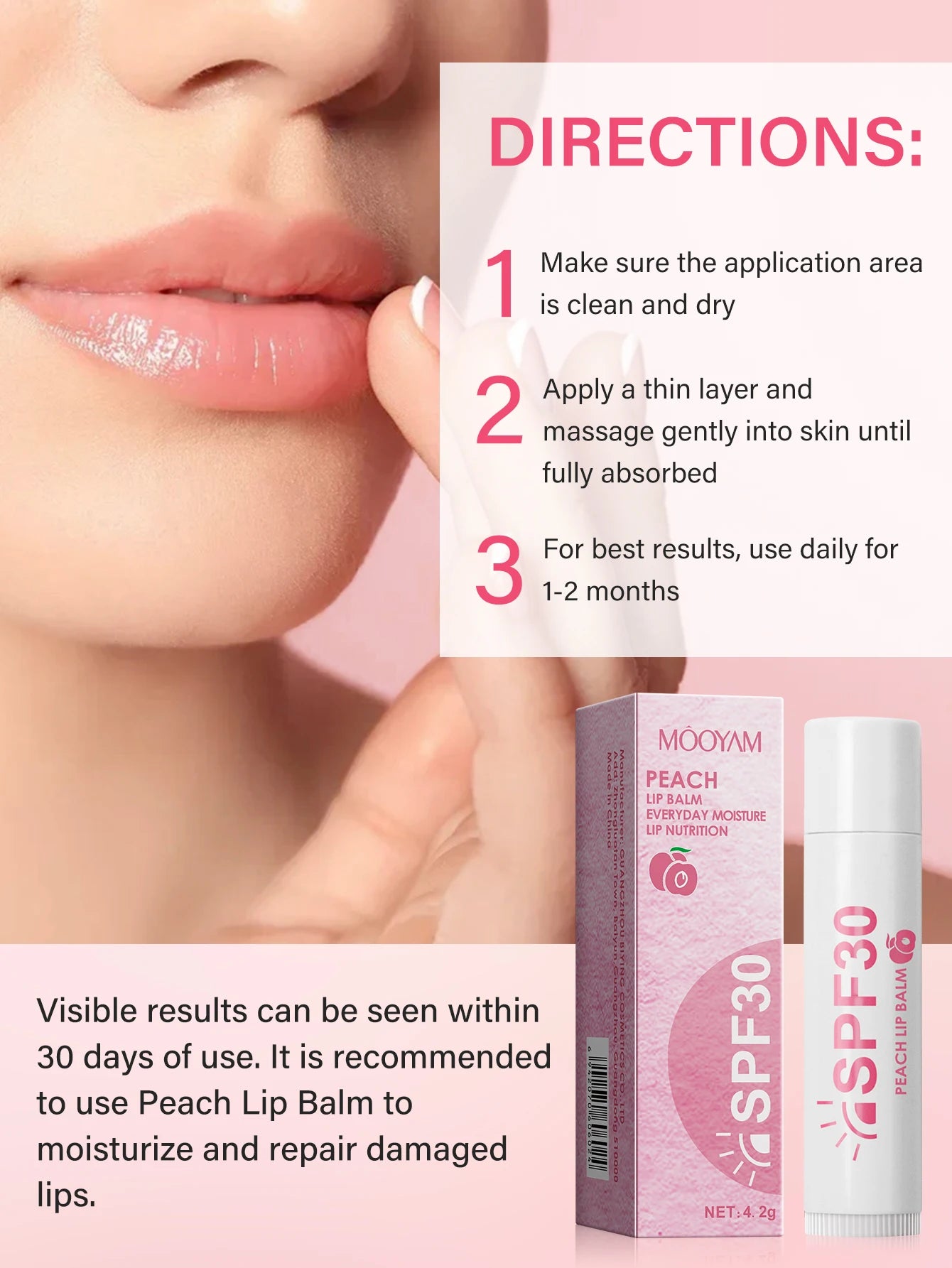 Juicy Peach Lip Balm Set

4/8/12pcs | Lasting Nourishment &amp; Moisture | Daily Care for Men &amp; Women
