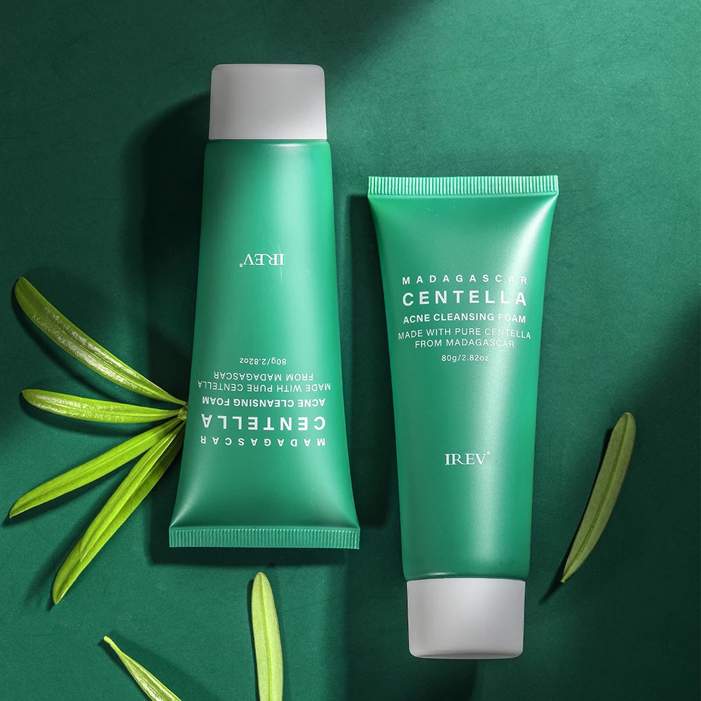 Centella Deep Cleaning Foam Facial Cleanser – Moisturizing &amp; Nourishing