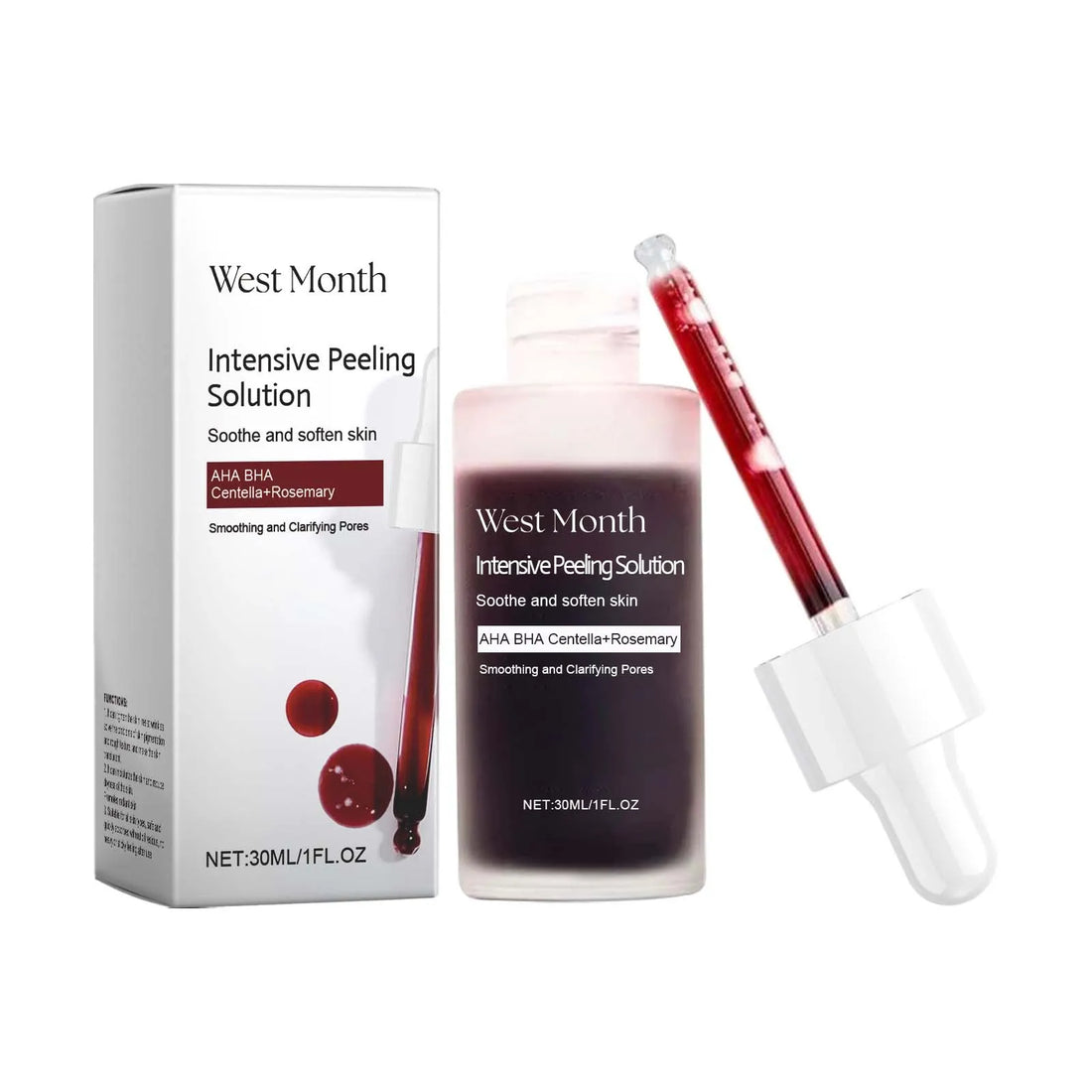 Peeling Yüz Serumu – AHA BHA Peeling ve Akne Kontrolü