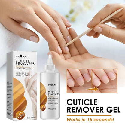 Cuticle Remover Gel – Exfoliant &amp; Moisturizing Treatment for Nail Care