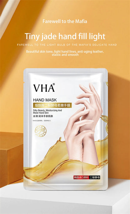 10 Çift Nikotinamid Keçi Sütü Ayak Maskesi – Nemlendirici ve Peeling Etkili, Besleyici El Maskeleri