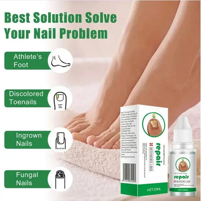 Nail Fungus Treatment Serum – Anti-Infection &amp; Fungal Repair Gel for Toes and Hands