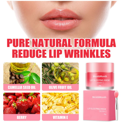 Berry Lip Sleeping Mask

20g | Night Moisturizing | Fade Lip Lines | Nourishing Lip Balm