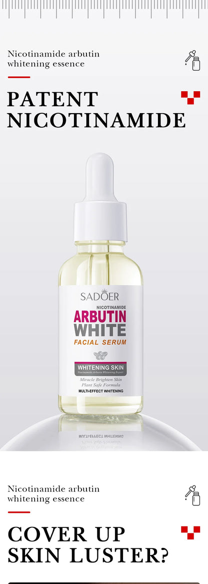 Arbutin Brightening Serum – Facial Moisturizing &amp; Firming Essence (3pcs)