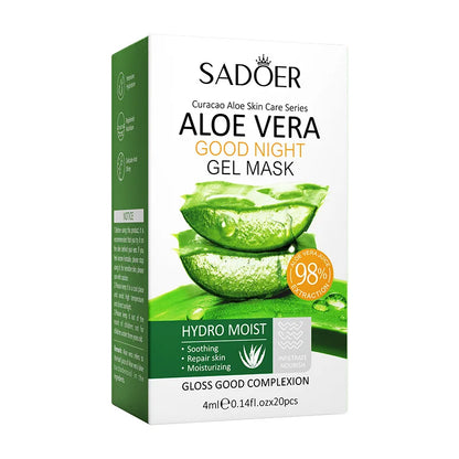 Aloe Vera Soothing Facial Mask – 20pcs&quot;

Repairing, Hydrating, Pore Minimizing