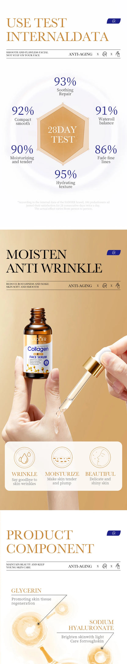 Collagen Face Serum – Firming &amp; Moisturizing Facial Essence