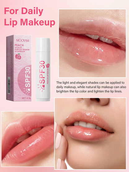 Juicy Peach Lip Balm Set

4/8/12pcs | Lasting Nourishment &amp; Moisture | Daily Care for Men &amp; Women