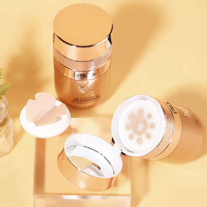 Air Cushion BB Krem Kelebek Pudra Puf Nemlendirici Fondöten