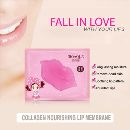 Crystal Collagen Lip Mask – Moisturizing &amp; Firming Lip Patches