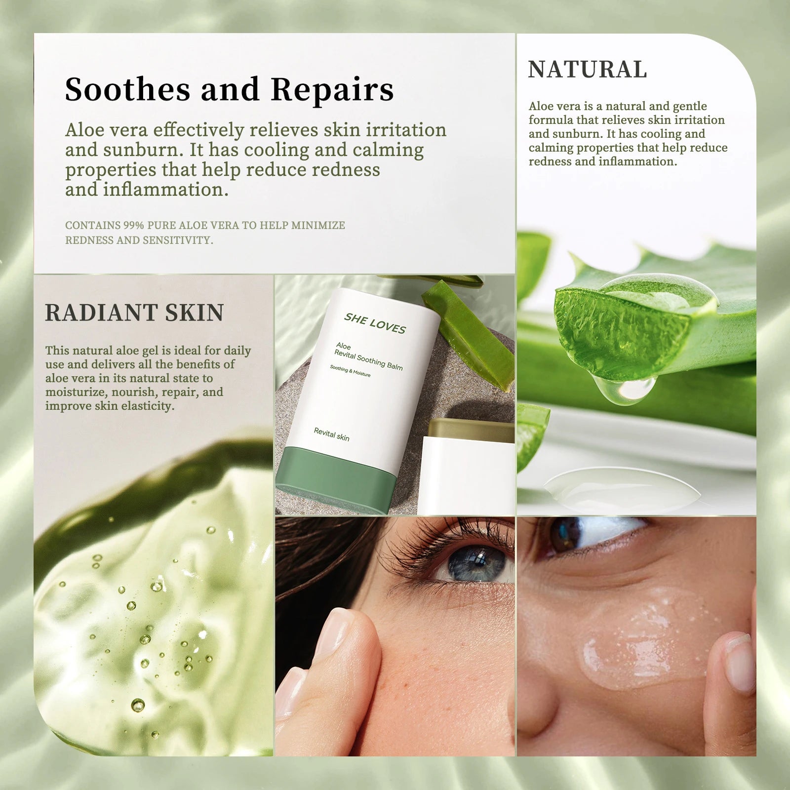 AloeCalm Revitalizing After-Sun Gel Cream