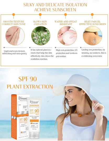 sunshield SPF 90 Yüz ve Vücut Güneş Kremi