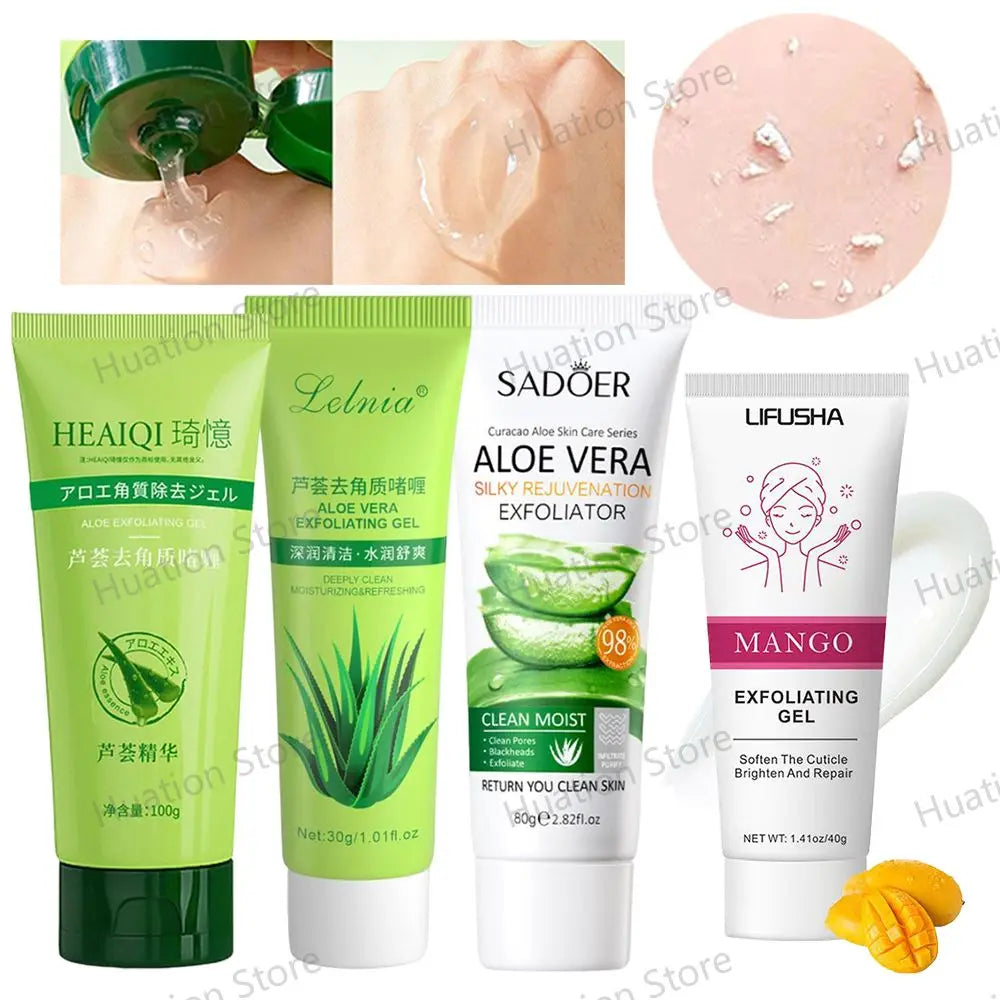 Aloe Vera Peeling Jeli – Derinlemesine Temizleme ve Gözenek Arındırıcı Peeling