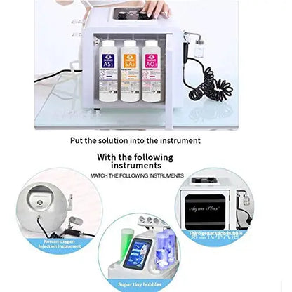 3 adet/grup 1200ML Hydra Sıvı Yüz Serumu | Yüz Aqua Peel Solüsyonu | AS1, SA2, AO3 | Güzellik Makinesi İçin | Cilt Bakımı, Derin Temizlik