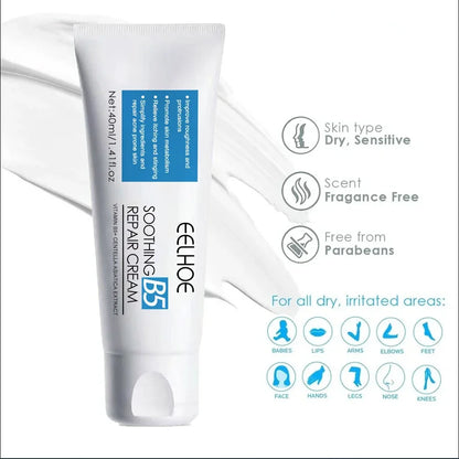 Cicaplast B5 Repair Cream – 40ml | Soothing Moisturizer for Redness &amp; Itch Relief