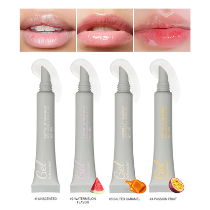 Moisturizing Peptide Lip Treatment | Lip Mask Gel | Removes Dead Skin | Lipstick Base | Lip Cream | Lip Care Mask | 10ml | 1 Piece